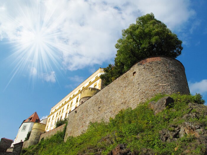 Fototapete Passau Castle in Bayern, Deutschland