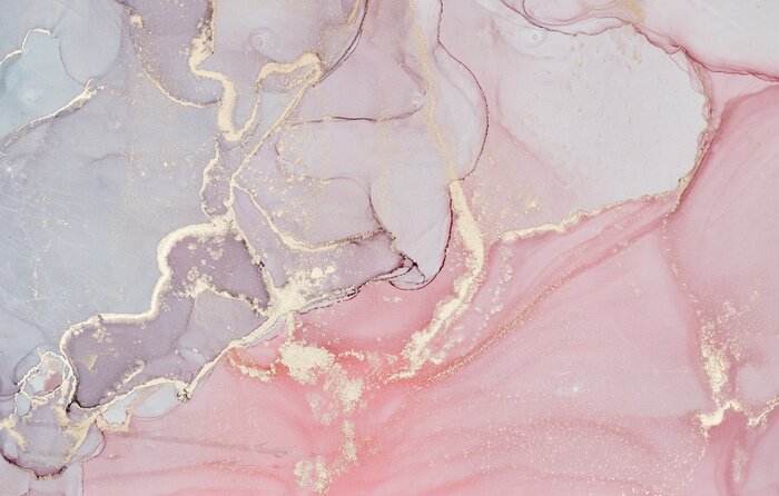 Fototapete Pastellfarben abstrakte Komposition