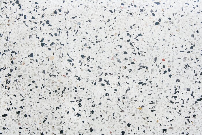 Fototapete Patterns of multicolor terrazzo floor texture ,Black ,gray or white background