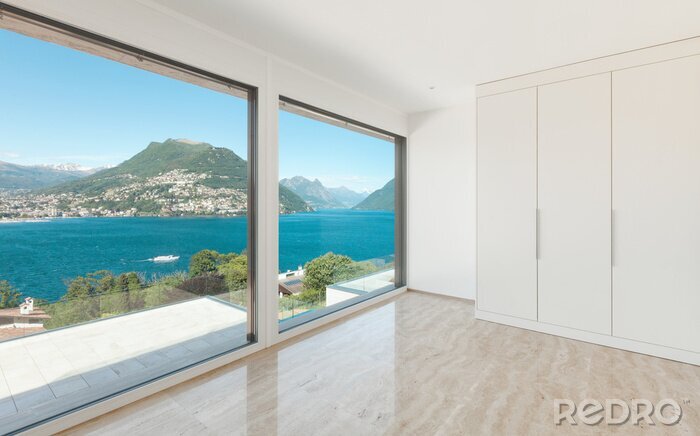 Fototapete Penthouse mit der see