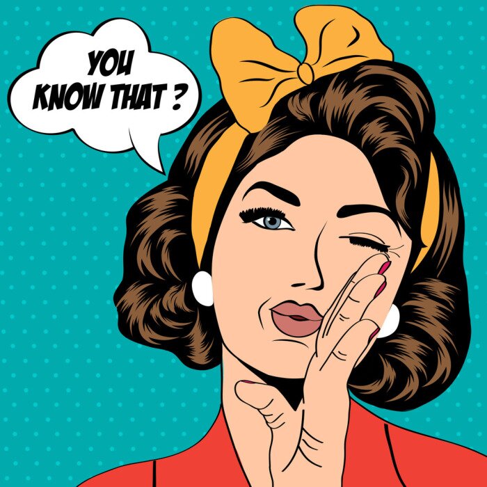 Fototapete Pop Art Frauenporträt