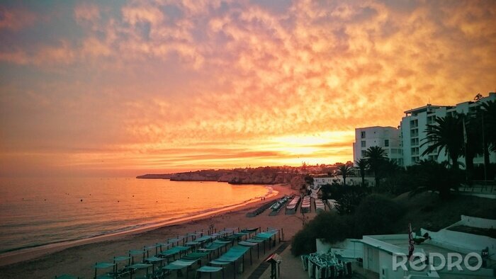 Fototapete Portugiesischer Sonnenuntergang
