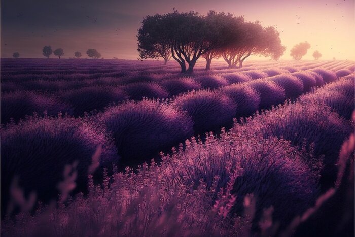 Fototapete Provenzalischer Abend