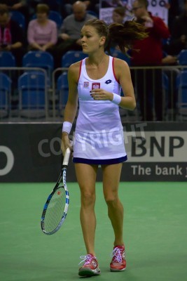 Fototapete Radwańska betritt den Platz