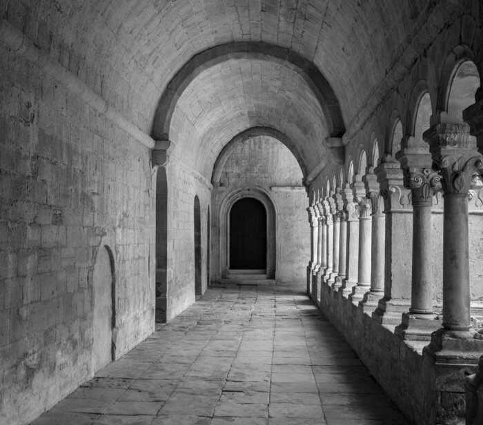 Fototapete Räumliche Ansicht des Palastes