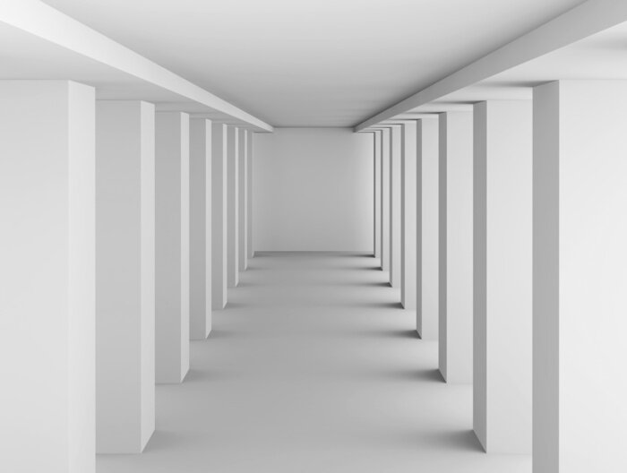 Fototapete Räumliche Illusion