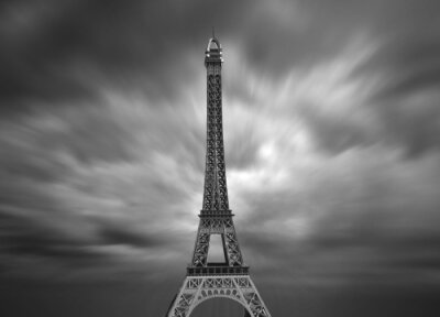 Fototapete Räumlicher Eiffelturm