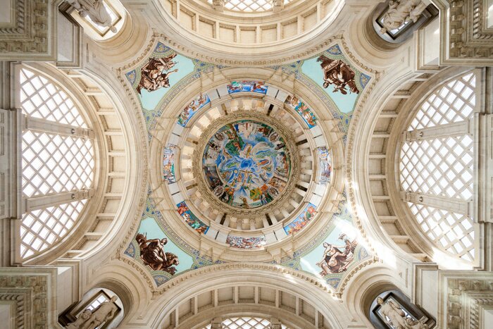 Fototapete Räumliches Gewölbe in Barcelona