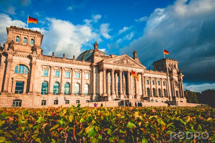 Fototapete Reichstag in Berlin