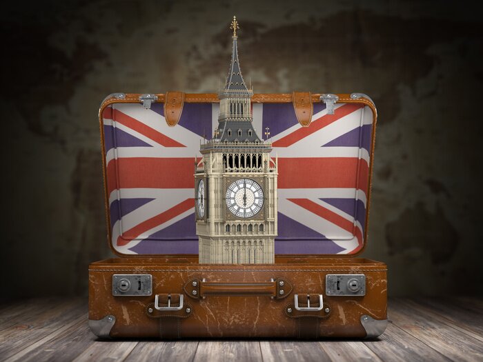 Fototapete Reise nach London