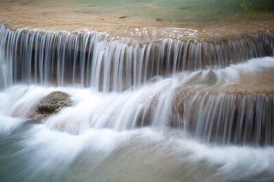 Fototapete Reißende Wasserfälle in Thailand