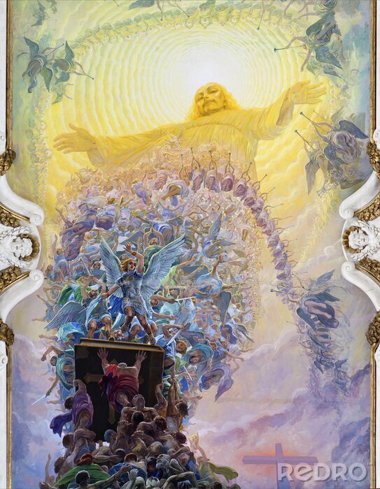 Fototapete Renaissance-Fresko