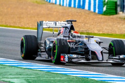 Fototapete Rennstrecke Formel 1