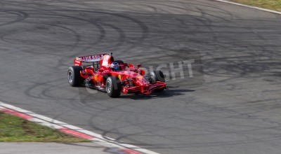 Fototapete Rennstreckentraining der Formel 1