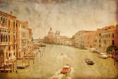 Retro malerisches Venedig