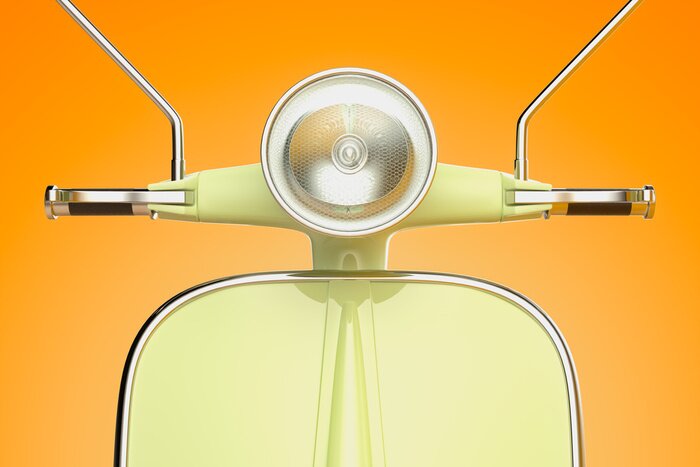 Fototapete Retro-Roller