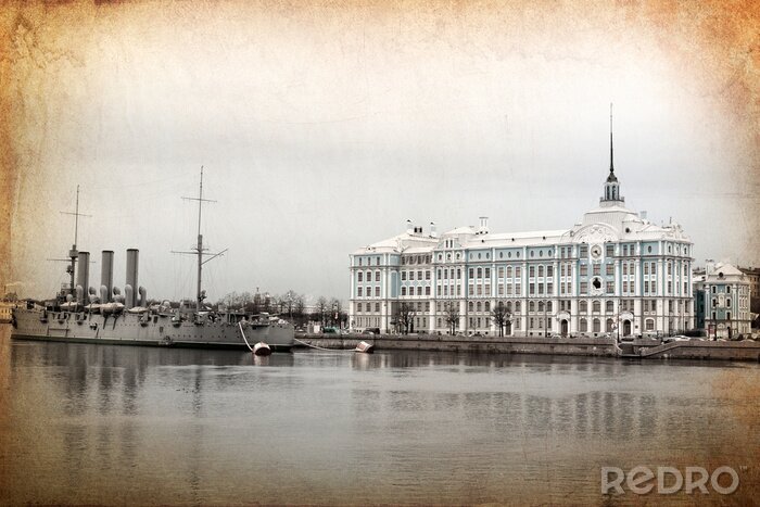 Fototapete Retro St-Petersburg