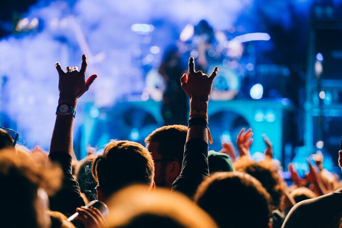 Fototapete Rock'n'Roll Konzert