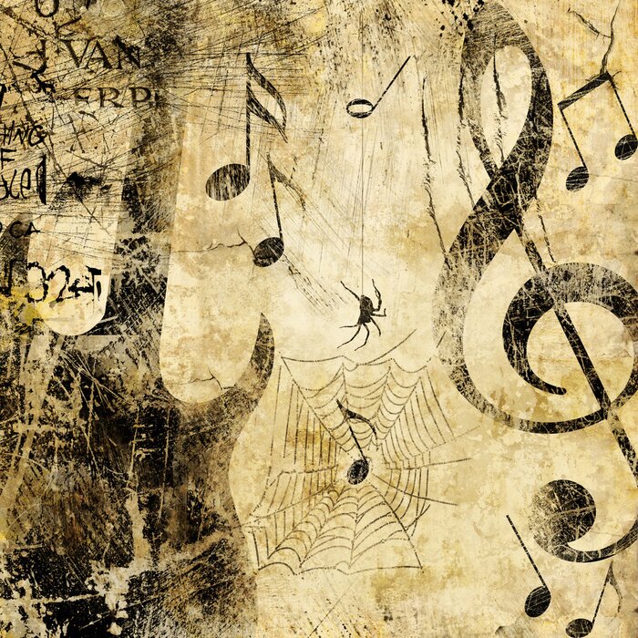 Fototapete Rockmusik-Instrument