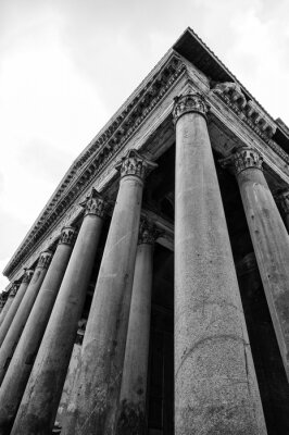 Fototapete Römisches Pantheon mit Säulen