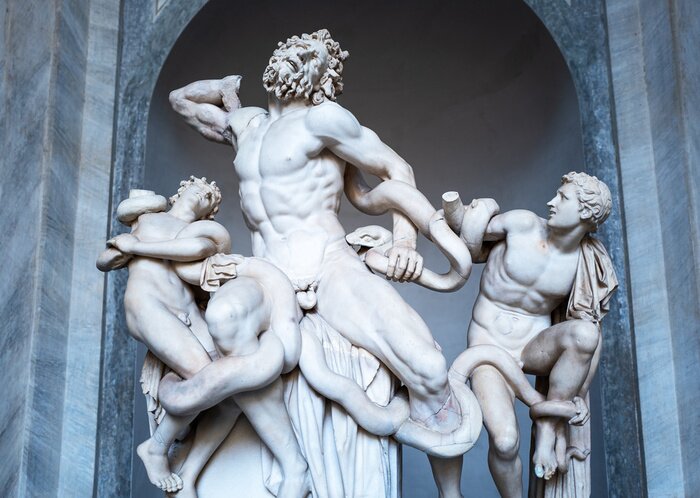 Fototapete Rönische Skulpturen