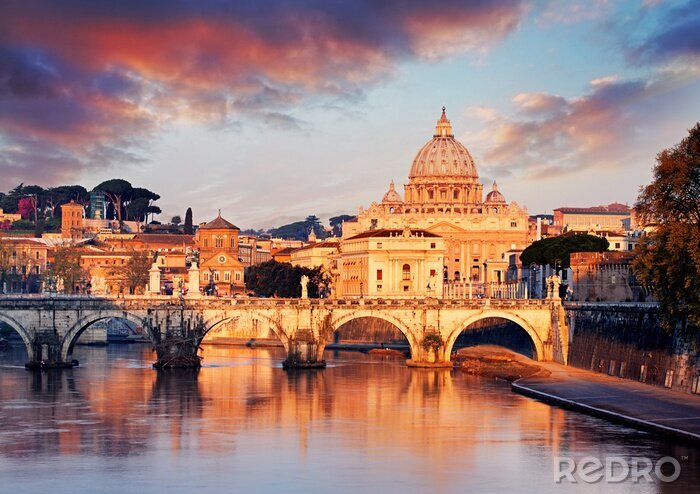 Fototapete Rom Vatikan 3D