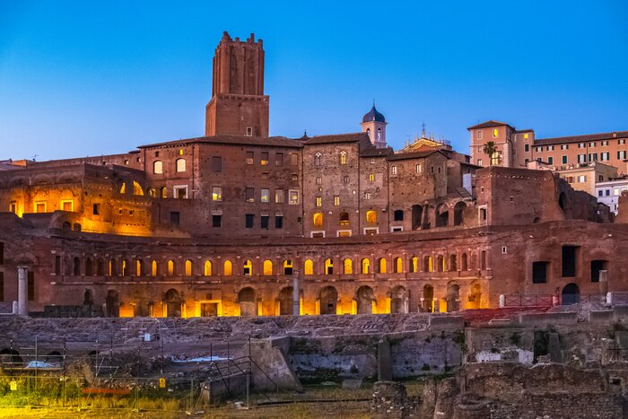 Fototapete Roman Forum in Rom