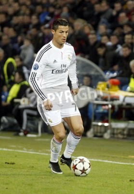 Fototapete Ronaldo beim Champions-League-Spiel