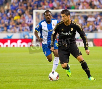 Fototapete Ronaldo läuft zum Ball
