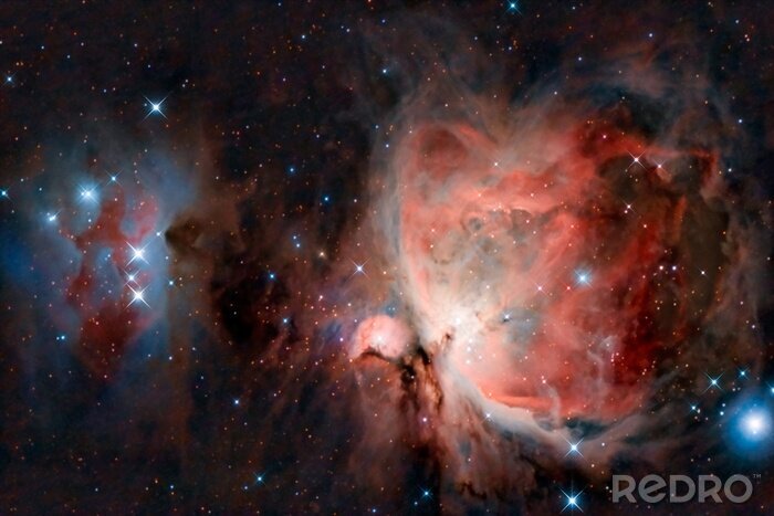 Fototapete Rosa Orion-Nebel