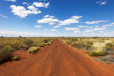 Fototapete Roter Weg in Australien