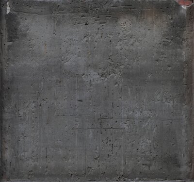 Fototapete Rustikale graphitfarbene Betonwand