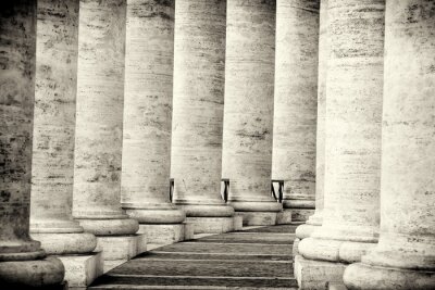 Fototapete Säulen 3D in Vatikan