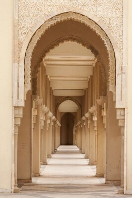 Fototapete Säulen im marokkanischen Stil