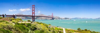 San Francisco Golden Gate in der Landschaft