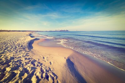 Fototapete Sandstrand am Meer