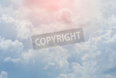 Fototapete Sanftes Wolkenmuster