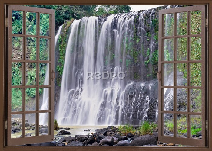 Fototapete Santa Cruz fällt