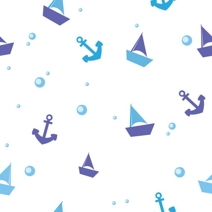 Fototapete Schiffe und Anker