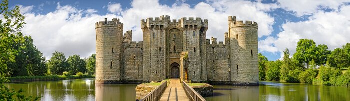 Fototapete Schloss Bodiam in England