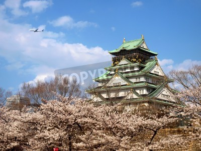 Fototapete Schloss im japanischen Stil