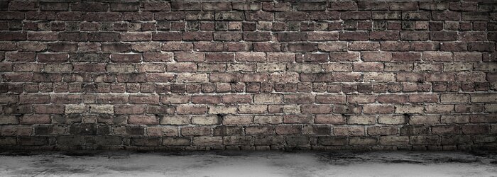 Fototapete Schmutzige braune Mauer