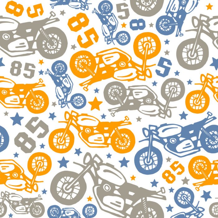 Fototapete Schnelle Motorräder