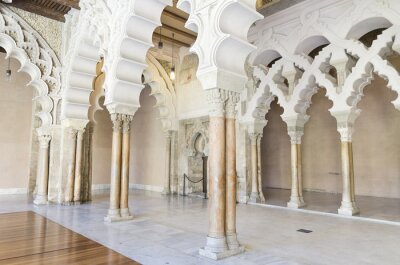 Fototapete Schön geschnitzte orientale Säulen