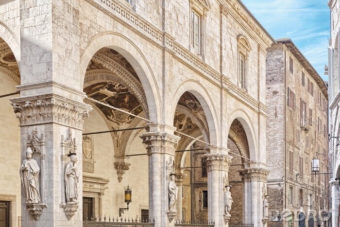 Fototapete Schöne historische Säulen in Italien