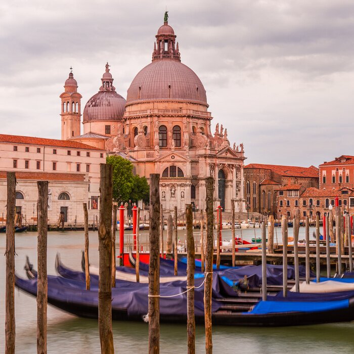 Fototapete Schöne landschaft von venedig