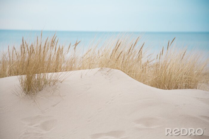 Fototapete Schöne weiße Sanddünen 