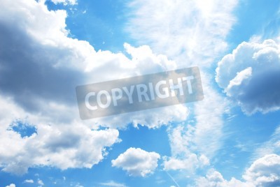 Fototapete Schöner heller Himmel