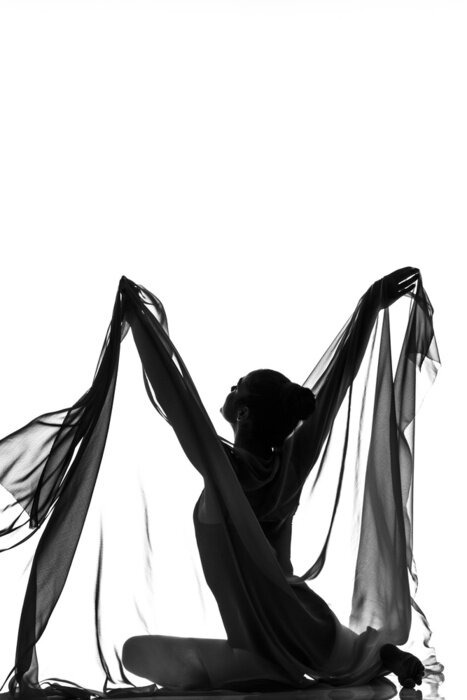 Fototapete Schönheit der Balletttänzerin