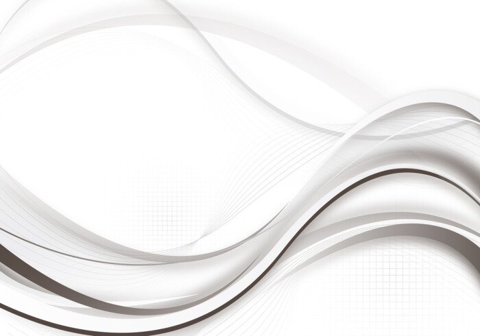 Fototapete Schwarz weiße abstrakte Welle